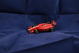 Slotcars66 Ferrari 641 F1 1/43rd scale slot car by Polistil red #1 